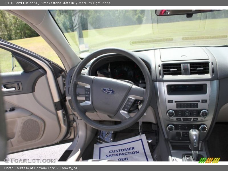 Smokestone Metallic / Medium Light Stone 2010 Ford Fusion SE