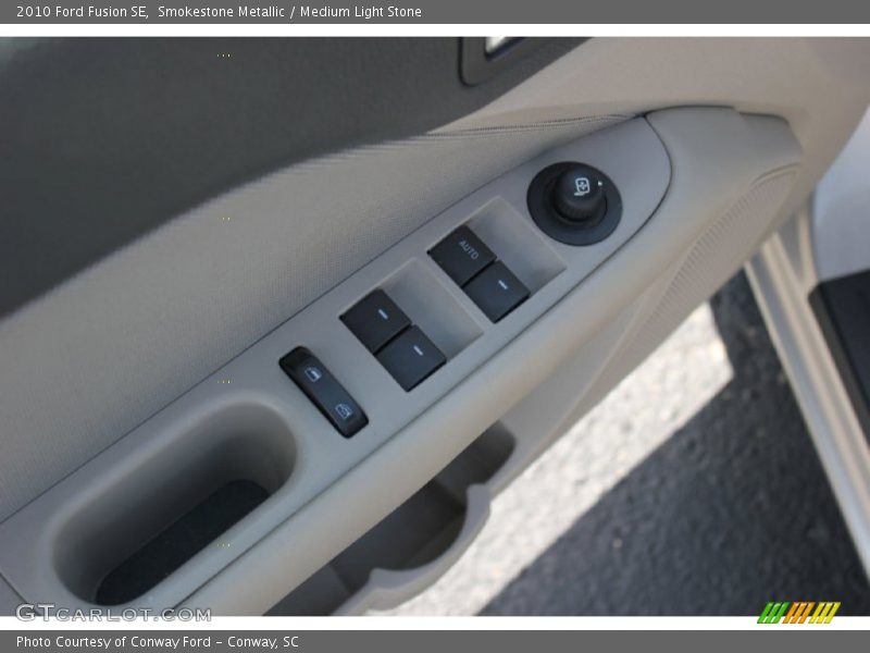 Smokestone Metallic / Medium Light Stone 2010 Ford Fusion SE