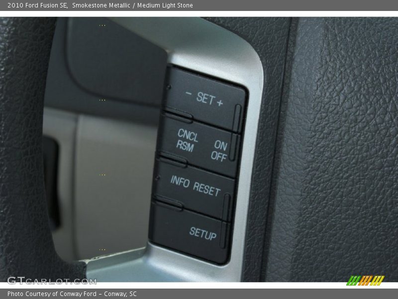 Smokestone Metallic / Medium Light Stone 2010 Ford Fusion SE