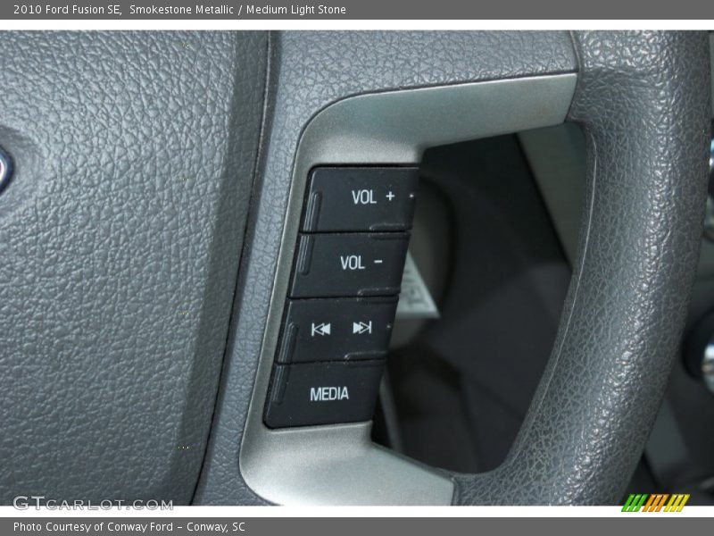 Smokestone Metallic / Medium Light Stone 2010 Ford Fusion SE