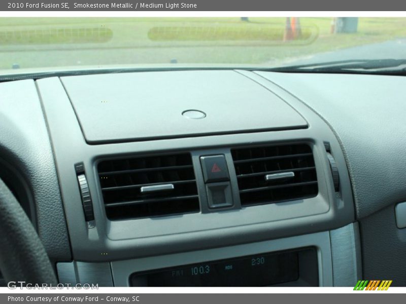 Smokestone Metallic / Medium Light Stone 2010 Ford Fusion SE