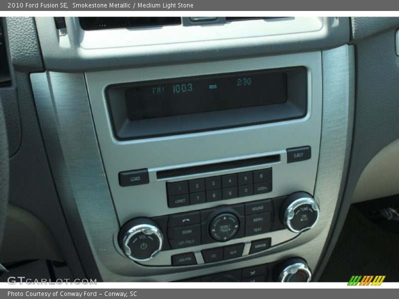 Smokestone Metallic / Medium Light Stone 2010 Ford Fusion SE