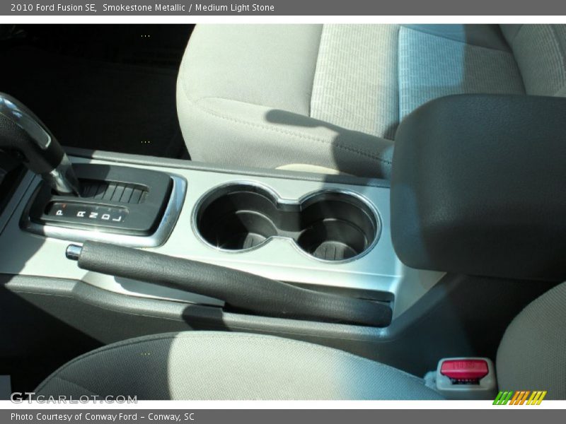 Smokestone Metallic / Medium Light Stone 2010 Ford Fusion SE