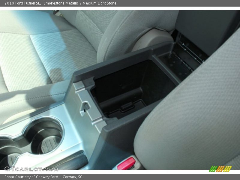 Smokestone Metallic / Medium Light Stone 2010 Ford Fusion SE