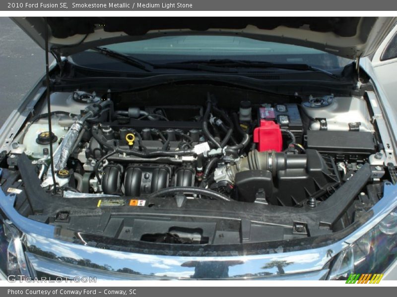Smokestone Metallic / Medium Light Stone 2010 Ford Fusion SE