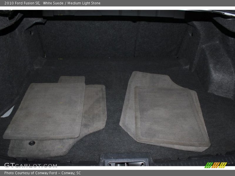 White Suede / Medium Light Stone 2010 Ford Fusion SE