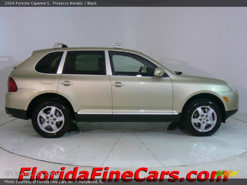 Prosecco Metallic / Black 2004 Porsche Cayenne S