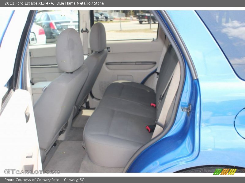 Blue Flame Metallic / Stone 2011 Ford Escape XLS 4x4