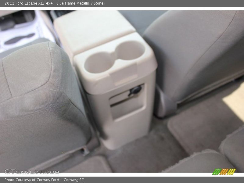 Blue Flame Metallic / Stone 2011 Ford Escape XLS 4x4