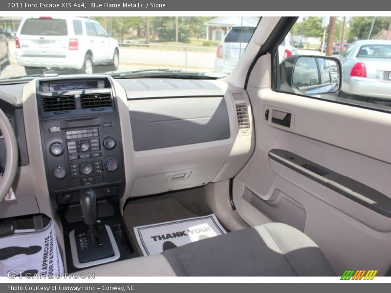 Blue Flame Metallic / Stone 2011 Ford Escape XLS 4x4