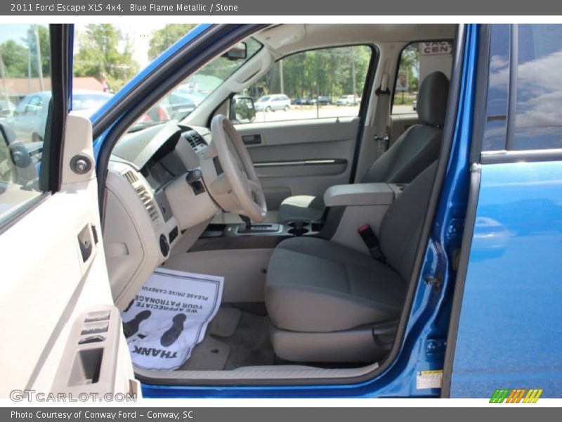 Blue Flame Metallic / Stone 2011 Ford Escape XLS 4x4