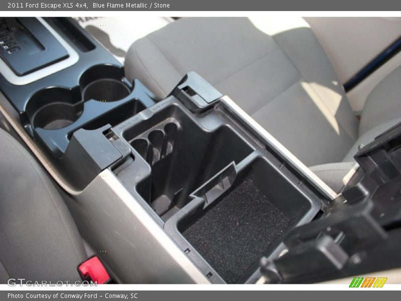 Blue Flame Metallic / Stone 2011 Ford Escape XLS 4x4