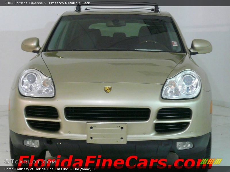 Prosecco Metallic / Black 2004 Porsche Cayenne S