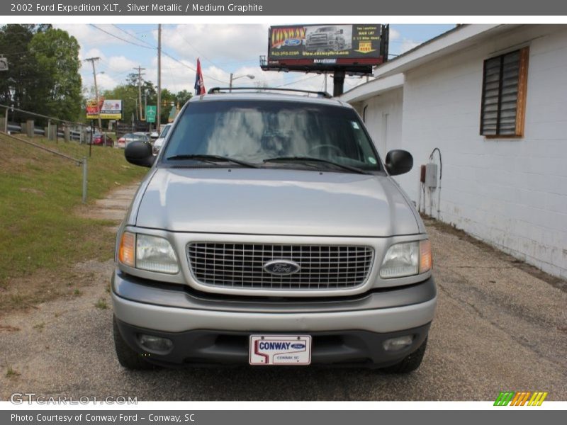 Silver Metallic / Medium Graphite 2002 Ford Expedition XLT