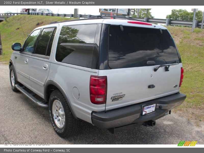 Silver Metallic / Medium Graphite 2002 Ford Expedition XLT