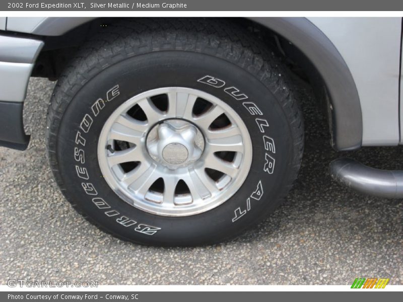 Silver Metallic / Medium Graphite 2002 Ford Expedition XLT