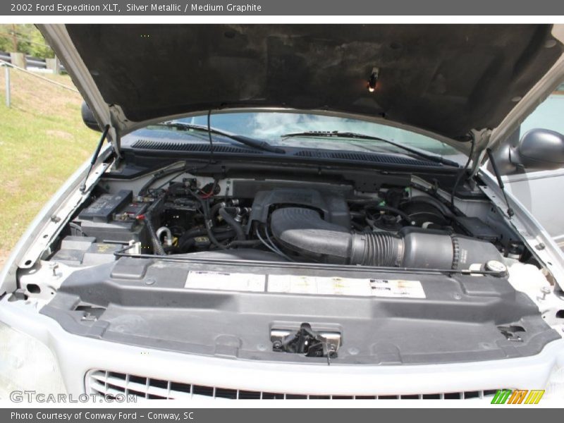 Silver Metallic / Medium Graphite 2002 Ford Expedition XLT