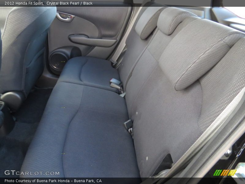 Crystal Black Pearl / Black 2012 Honda Fit Sport