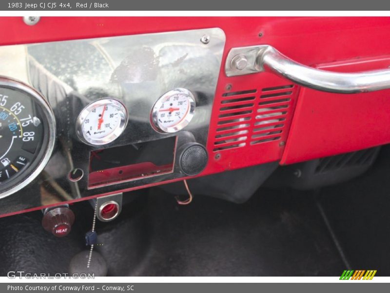 Red / Black 1983 Jeep CJ CJ5 4x4