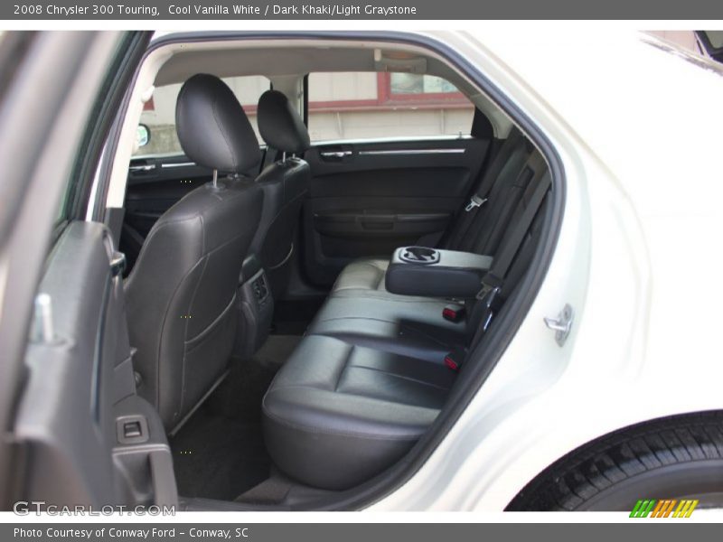 Cool Vanilla White / Dark Khaki/Light Graystone 2008 Chrysler 300 Touring