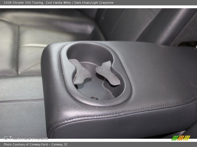 Cool Vanilla White / Dark Khaki/Light Graystone 2008 Chrysler 300 Touring