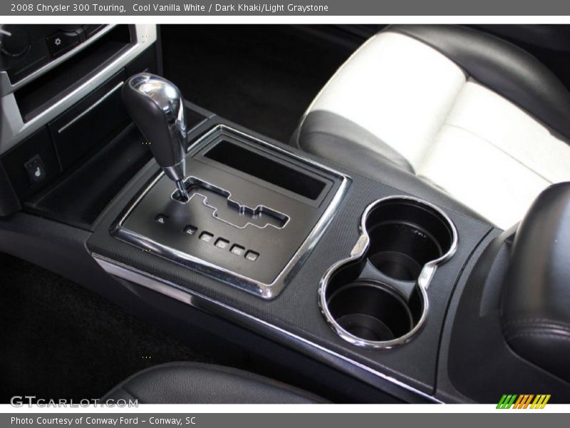 Cool Vanilla White / Dark Khaki/Light Graystone 2008 Chrysler 300 Touring