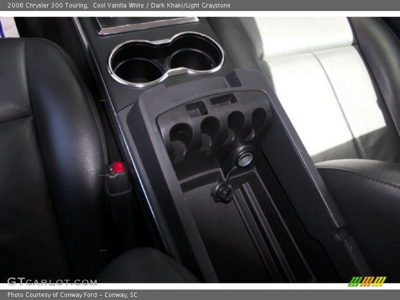 Cool Vanilla White / Dark Khaki/Light Graystone 2008 Chrysler 300 Touring