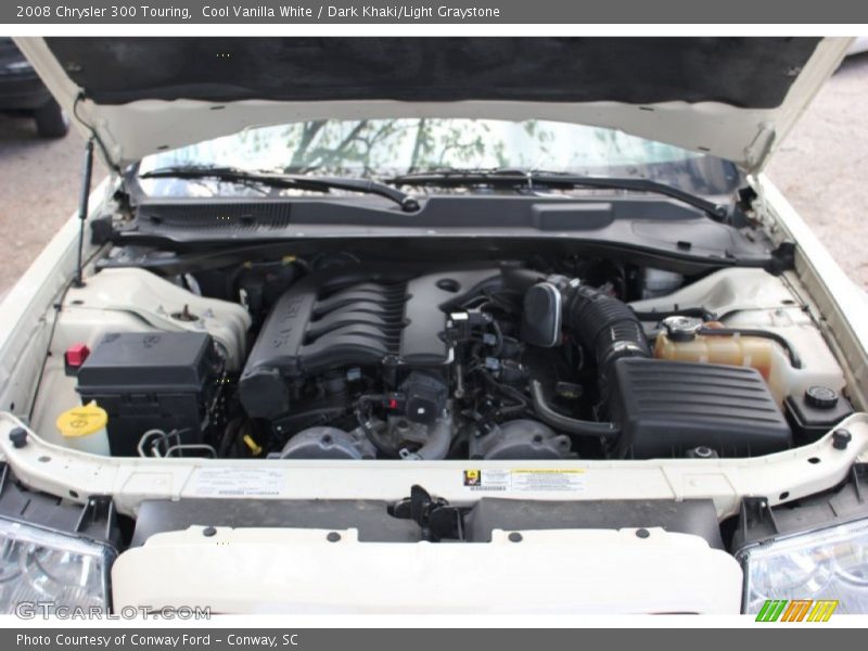 Cool Vanilla White / Dark Khaki/Light Graystone 2008 Chrysler 300 Touring