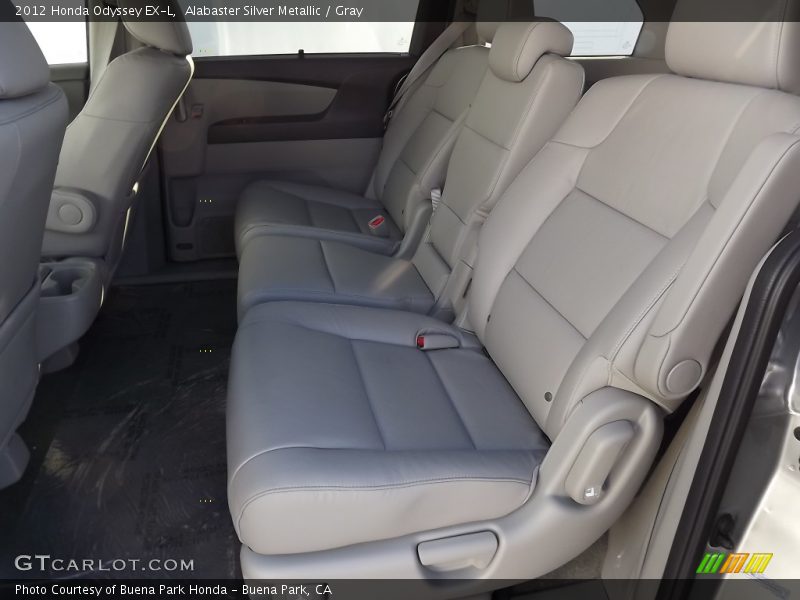 Alabaster Silver Metallic / Gray 2012 Honda Odyssey EX-L