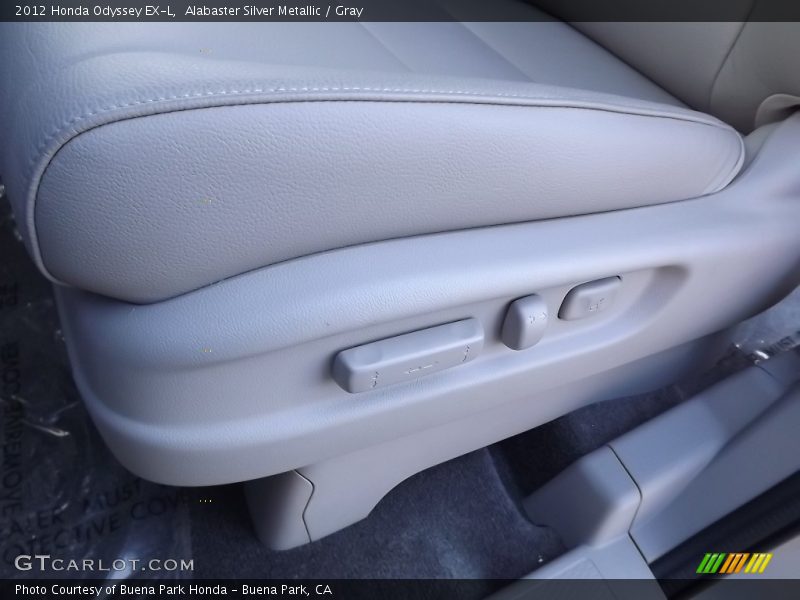 Alabaster Silver Metallic / Gray 2012 Honda Odyssey EX-L