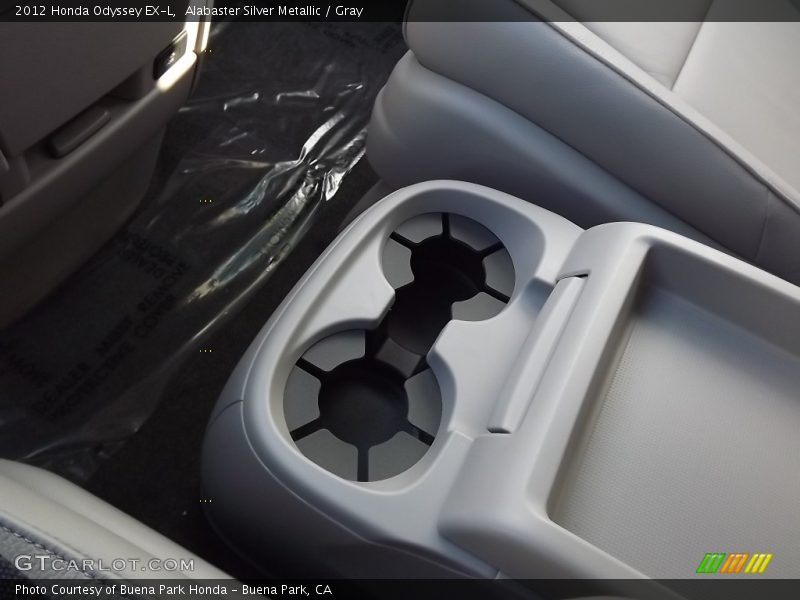 Alabaster Silver Metallic / Gray 2012 Honda Odyssey EX-L