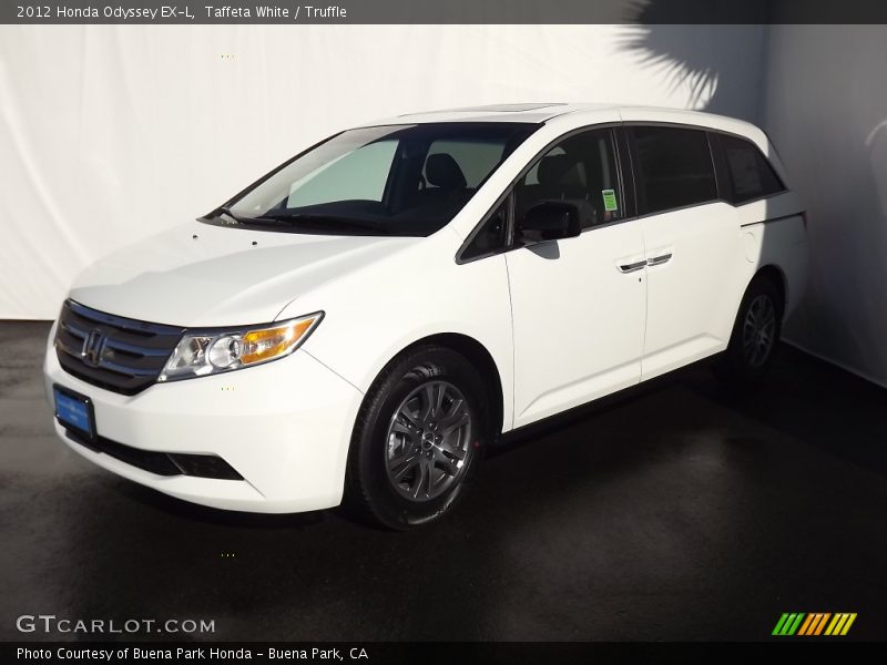 Taffeta White / Truffle 2012 Honda Odyssey EX-L