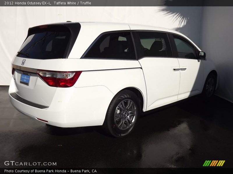 Taffeta White / Truffle 2012 Honda Odyssey EX-L