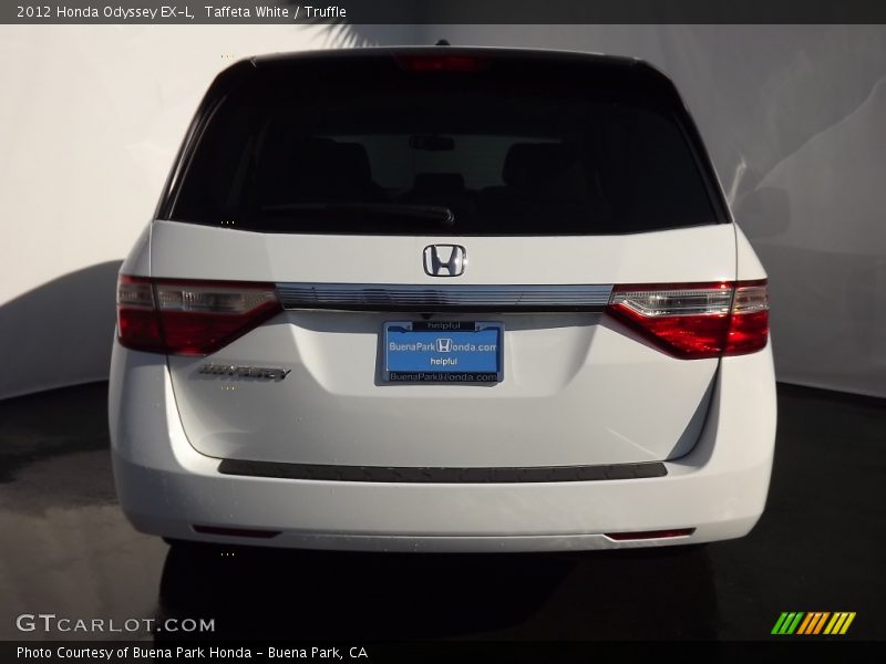 Taffeta White / Truffle 2012 Honda Odyssey EX-L