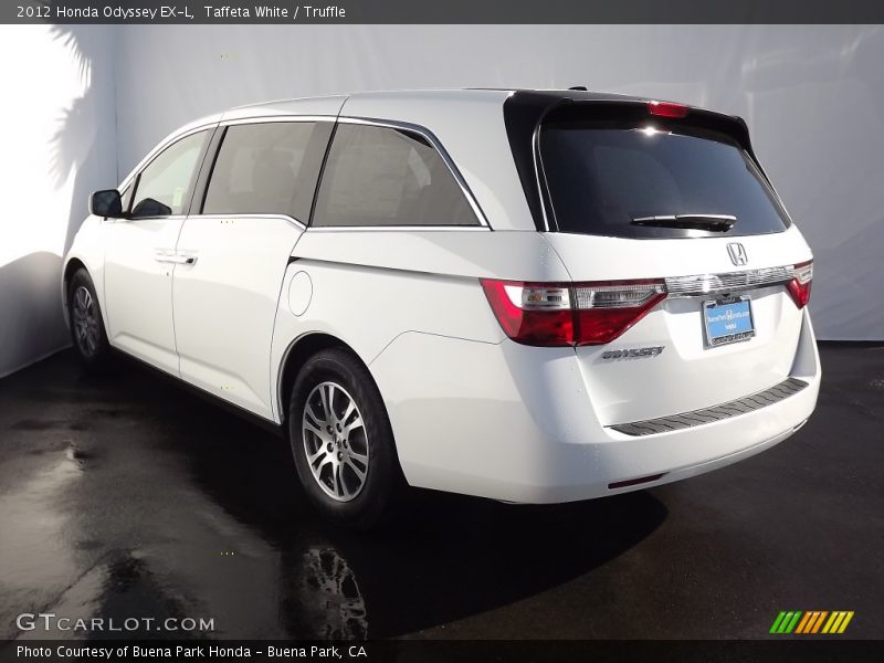 Taffeta White / Truffle 2012 Honda Odyssey EX-L