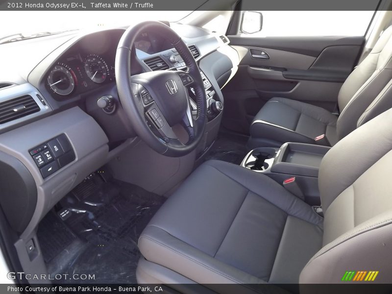 Taffeta White / Truffle 2012 Honda Odyssey EX-L
