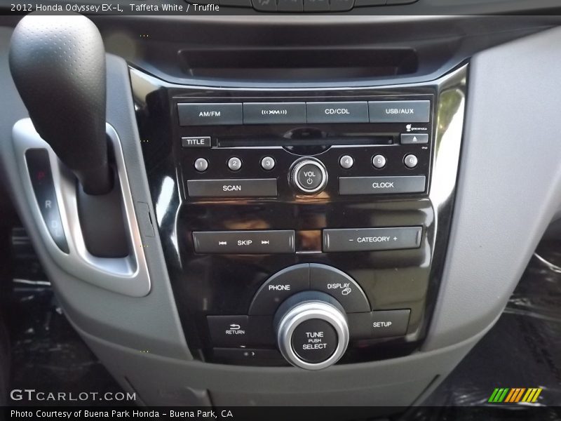 Taffeta White / Truffle 2012 Honda Odyssey EX-L