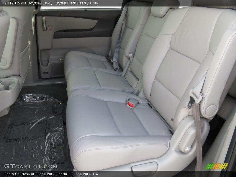 Crystal Black Pearl / Gray 2012 Honda Odyssey EX-L