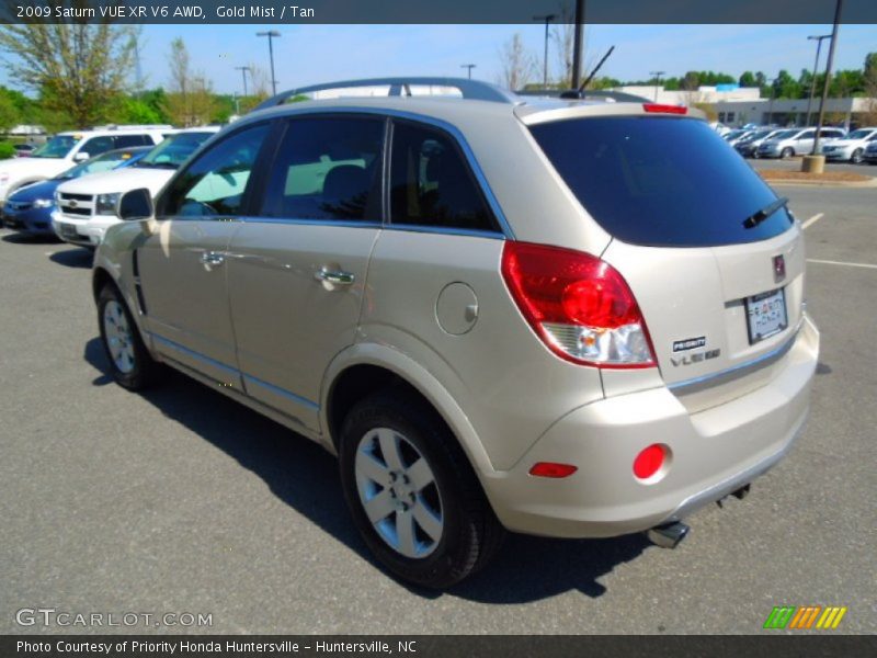 Gold Mist / Tan 2009 Saturn VUE XR V6 AWD
