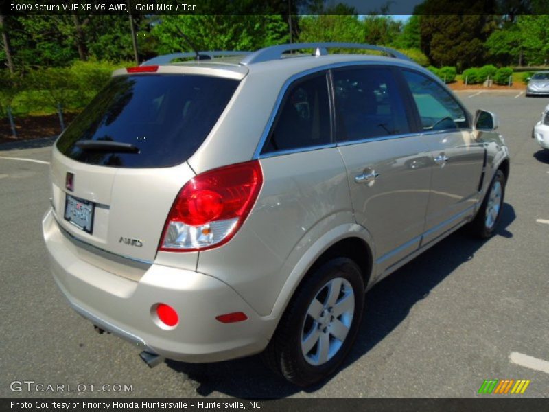 Gold Mist / Tan 2009 Saturn VUE XR V6 AWD
