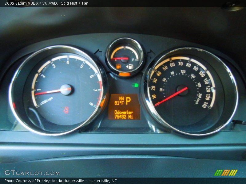 Gold Mist / Tan 2009 Saturn VUE XR V6 AWD