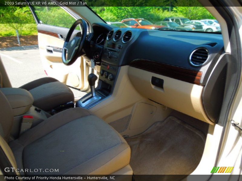 Gold Mist / Tan 2009 Saturn VUE XR V6 AWD