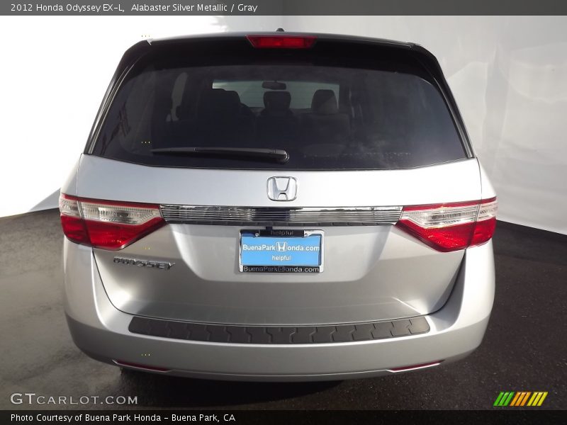 Alabaster Silver Metallic / Gray 2012 Honda Odyssey EX-L