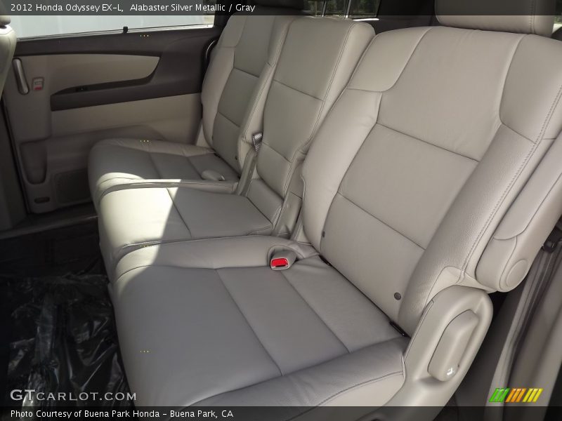 Alabaster Silver Metallic / Gray 2012 Honda Odyssey EX-L