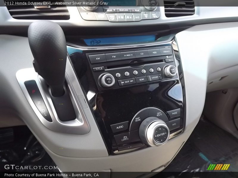 Alabaster Silver Metallic / Gray 2012 Honda Odyssey EX-L
