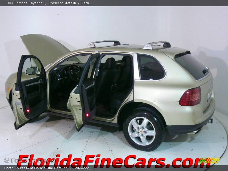 Prosecco Metallic / Black 2004 Porsche Cayenne S