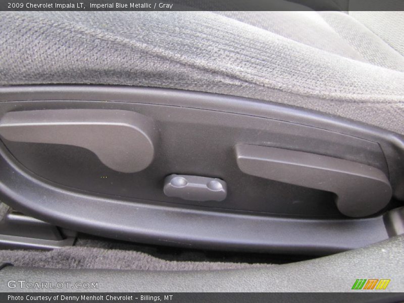 Imperial Blue Metallic / Gray 2009 Chevrolet Impala LT