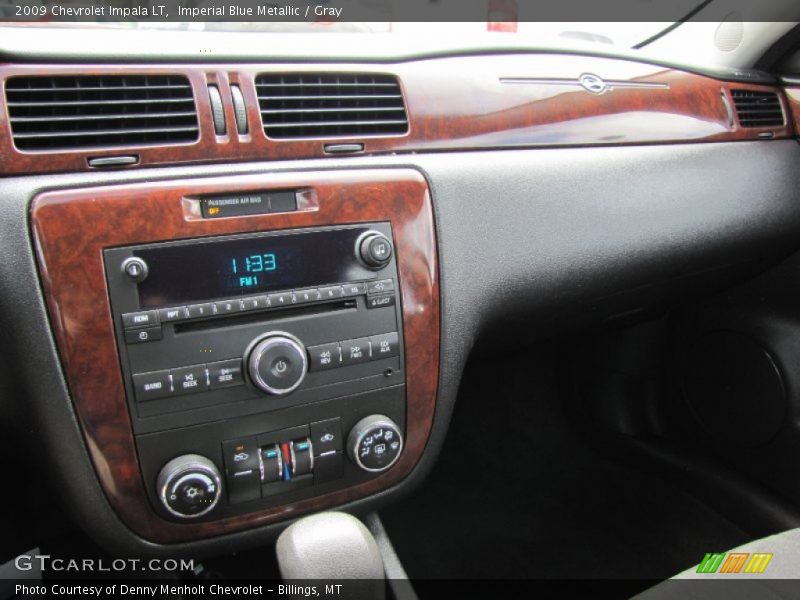 Imperial Blue Metallic / Gray 2009 Chevrolet Impala LT