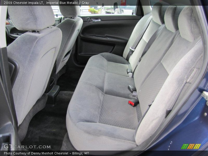 Imperial Blue Metallic / Gray 2009 Chevrolet Impala LT