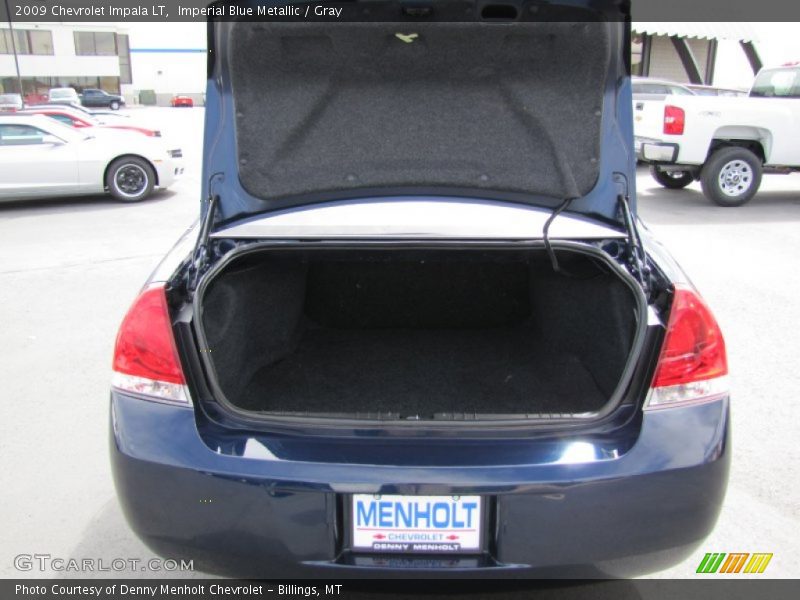 Imperial Blue Metallic / Gray 2009 Chevrolet Impala LT